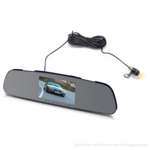 Ambarella A7,super HD 4.3" LCD 120degree WDR&HDR night vision rear-view mirror cameras